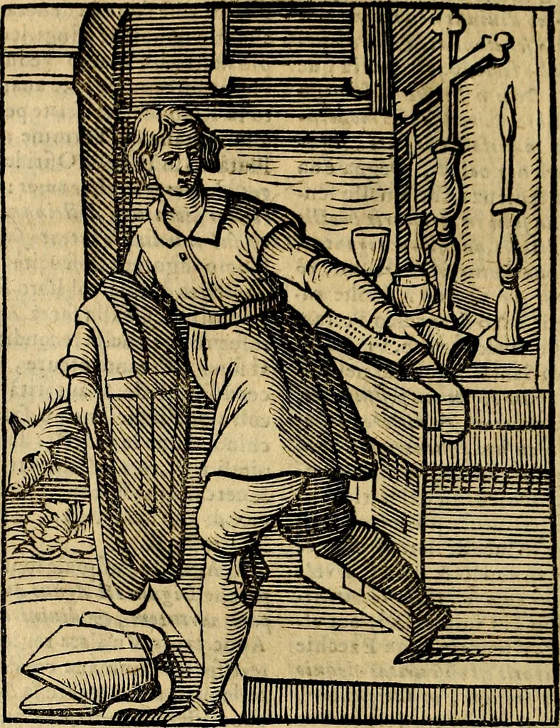 An illustration from Della novissima iconologia, 1625, leaf 657