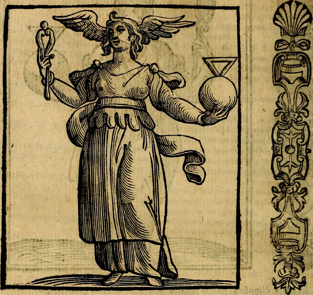 An illustration from Della novissima iconologia, 1625, leaf 661