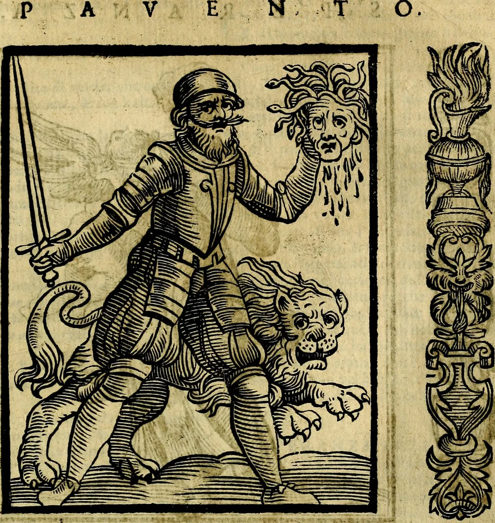 An illustration from Della novissima iconologia, 1625, leaf 700