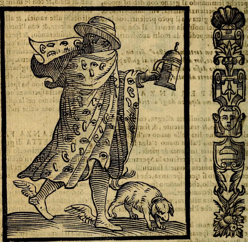 An illustration from Della novissima iconologia, 1625, leaf 703