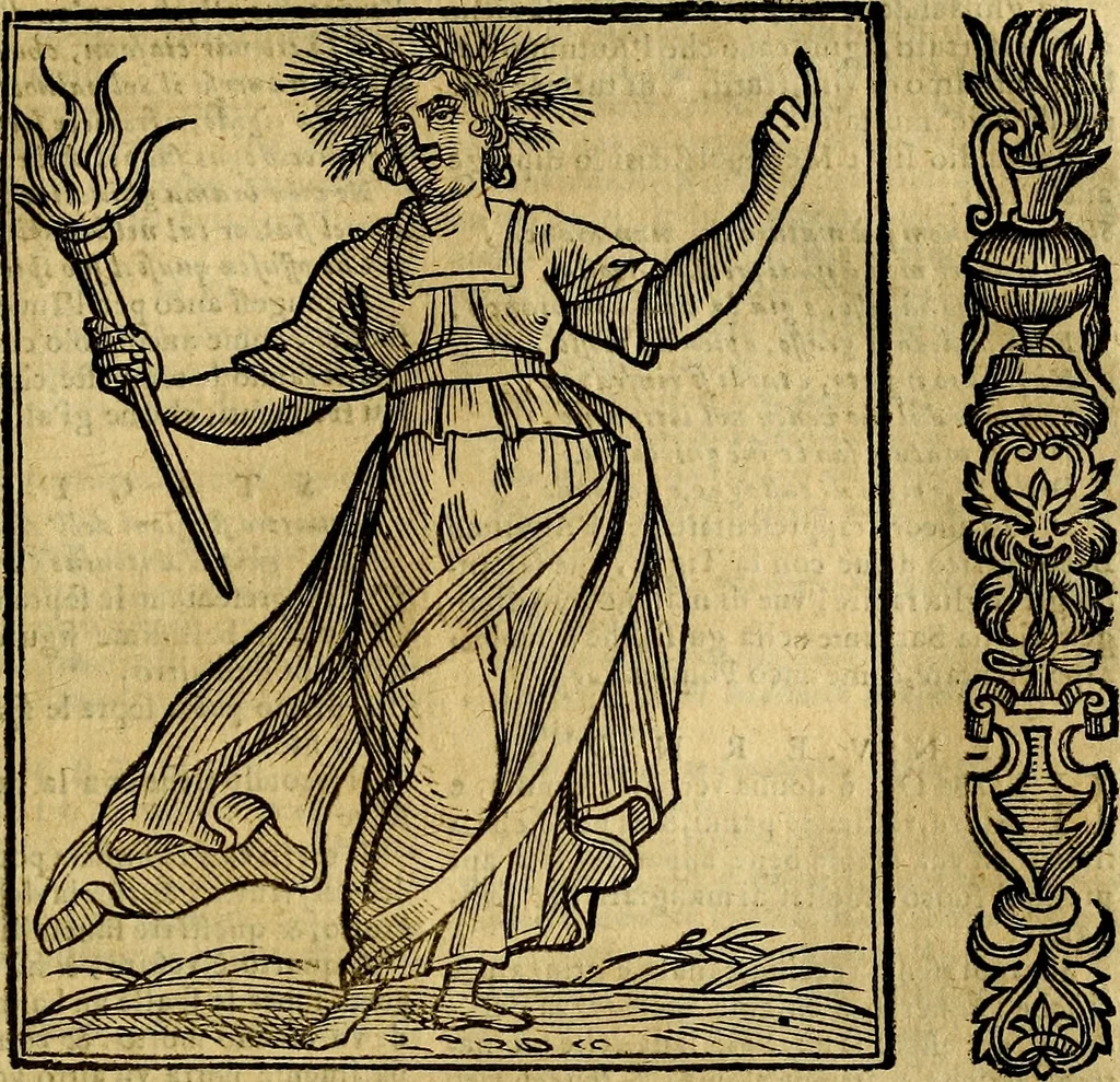An illustration from Della novissima iconologia, 1625, leaf 712