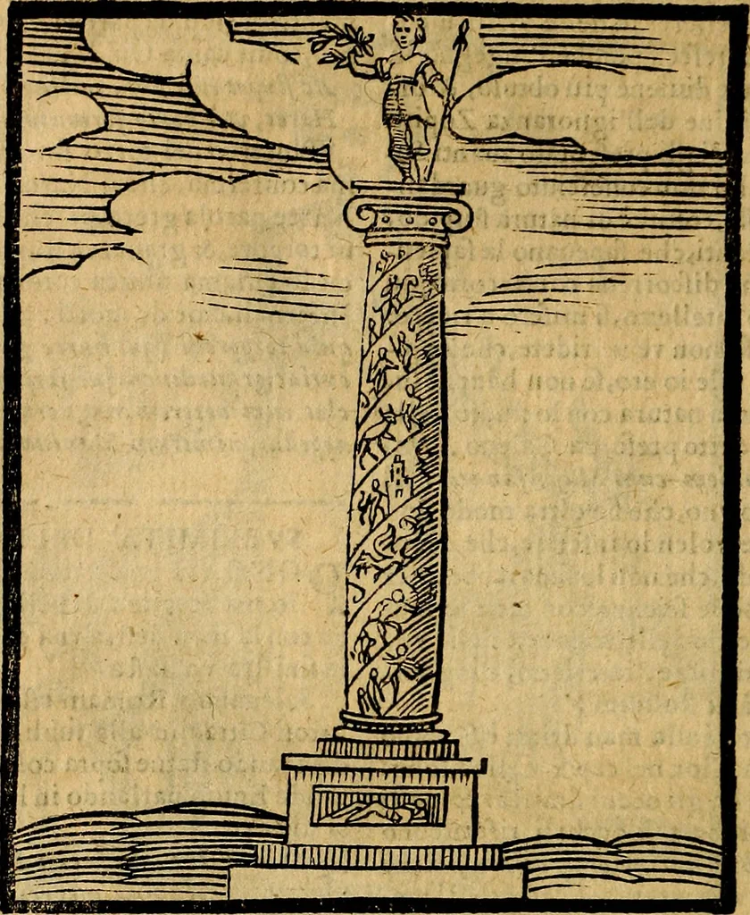 An illustration from Della novissima iconologia, 1625, leaf 725