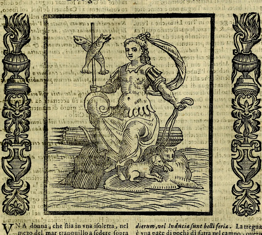 An illustration from Della novissima iconologia, 1625, leaf 744