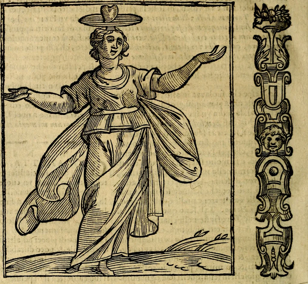 An illustration from Della novissima iconologia, 1625, leaf 759