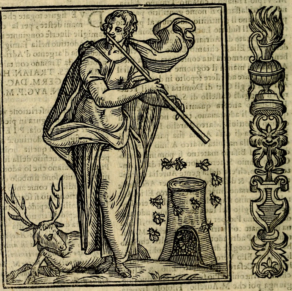 An illustration from Della novissima iconologia, 1625, leaf 77