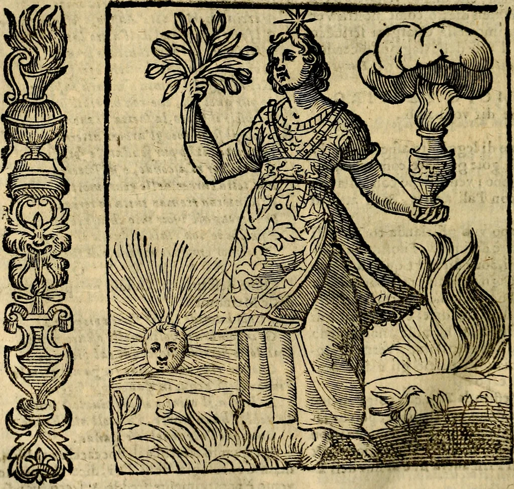 An illustration from Della novissima iconologia, 1625, leaf 773