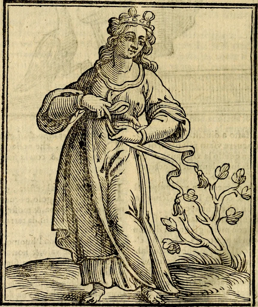 An illustration from Della novissima iconologia, 1625, leaf 787