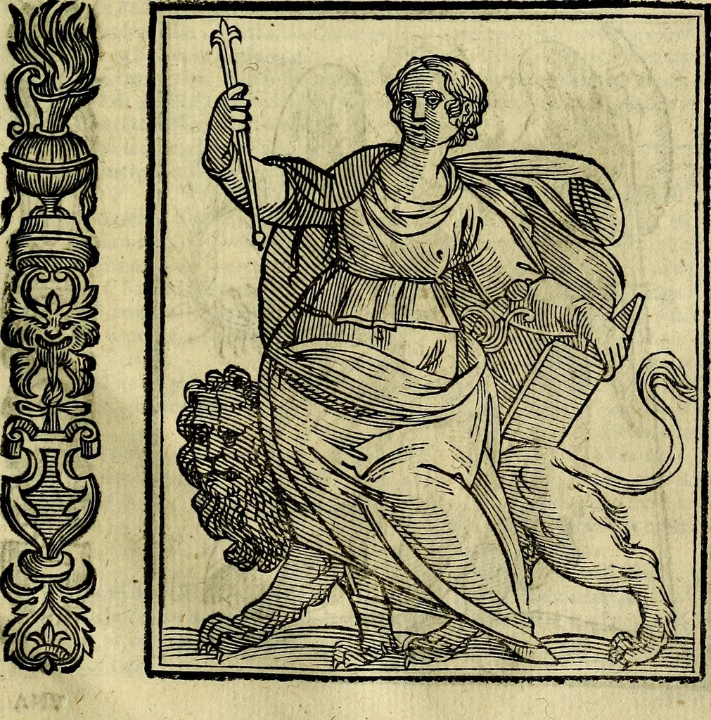 An illustration from Della novissima iconologia, 1625, leaf 788