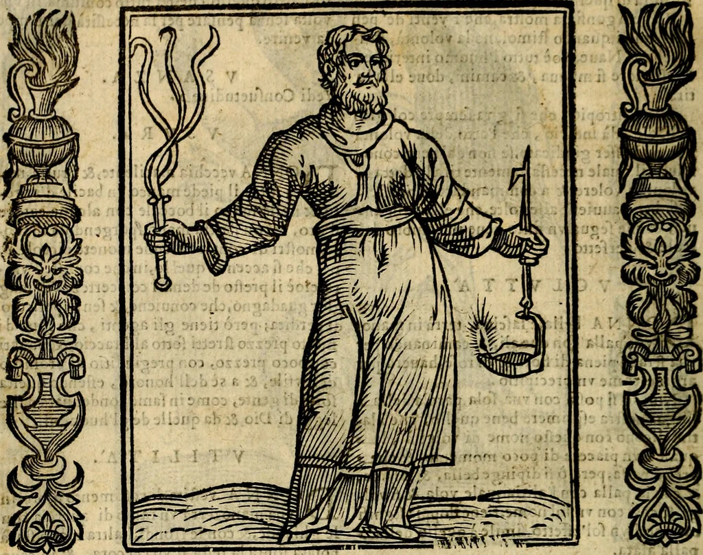 An illustration from Della novissima iconologia, 1625, leaf 805