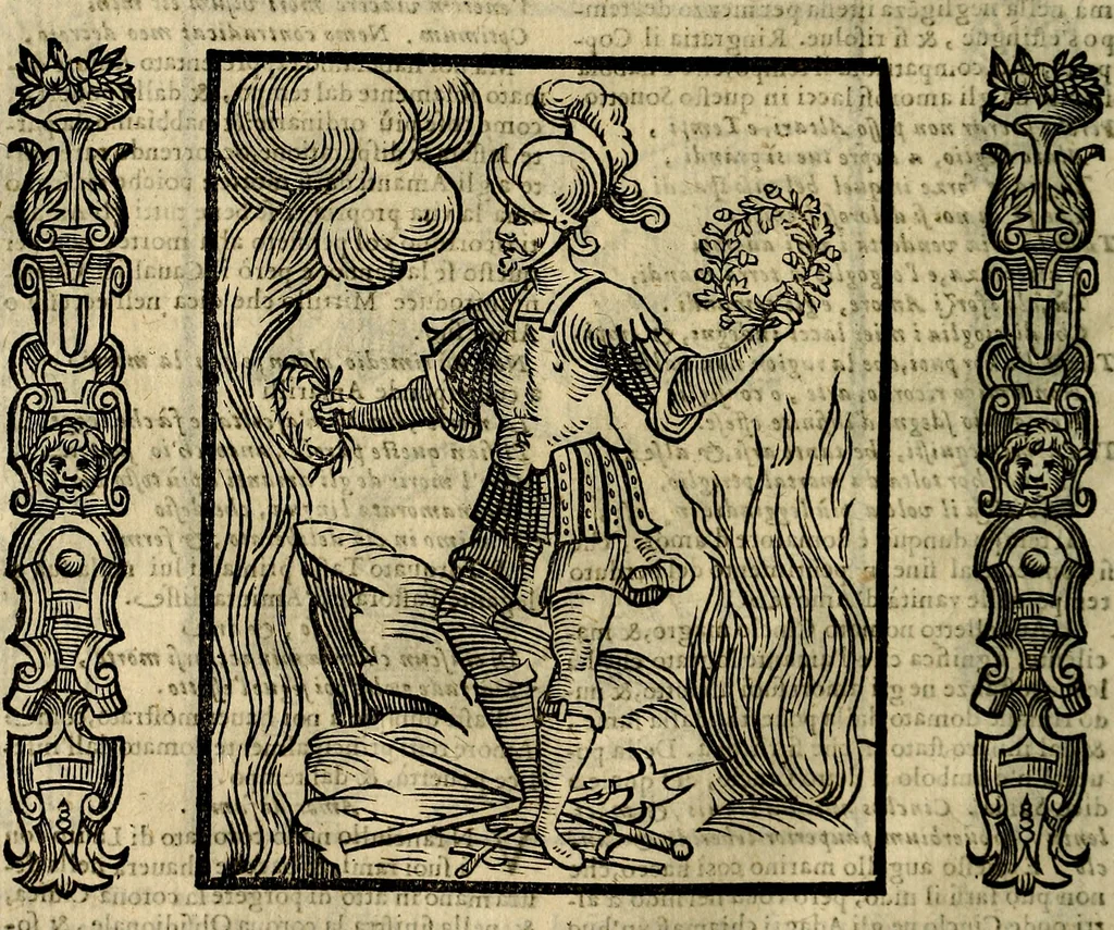 An illustration from Della novissima iconologia, 1625, leaf 99