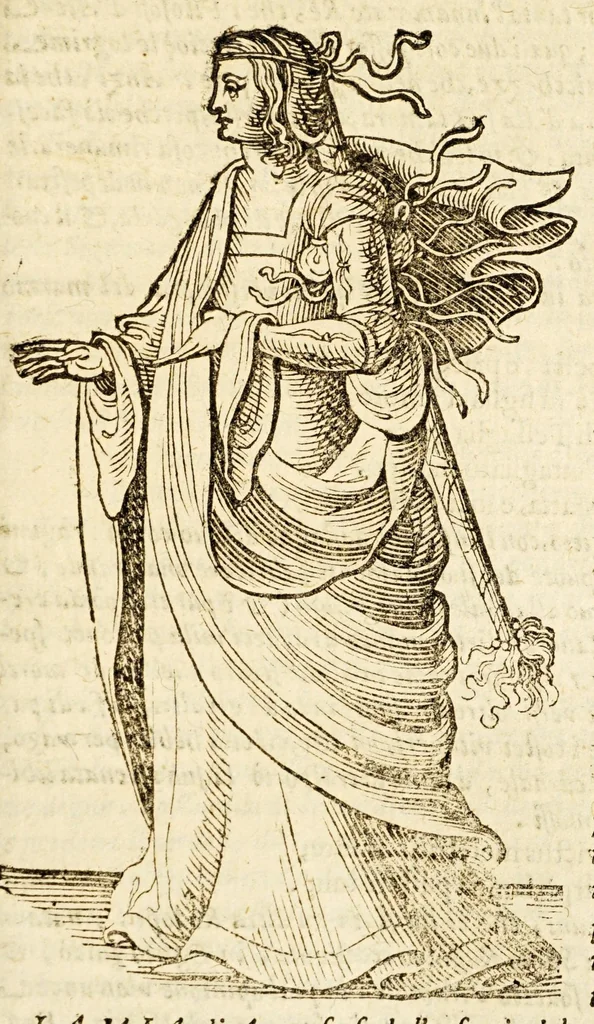 An illustration from Della officina istorica / Nella quale si spiegano essempi notabilissimi, antichi, & moderni, à virtù, & à diffetto pertinenti. Dà quali può ageuolmente il professore di lettere, e d'armi, lo studioso d'istoria, di poesia, di costumi, e di cose varie, il curioso ancora può trarre vtilità per corregere non pur i mancamenti altrui, ma i proprij, e d'incaminarsi nella strada delle virtù. Con vna aggiunta non più stampata di accidenti seguiti, & per hauere alcuni finto temerariamente la persona altrui, e d'altri casi successi in diuersi tempi, 1622, leaf 245