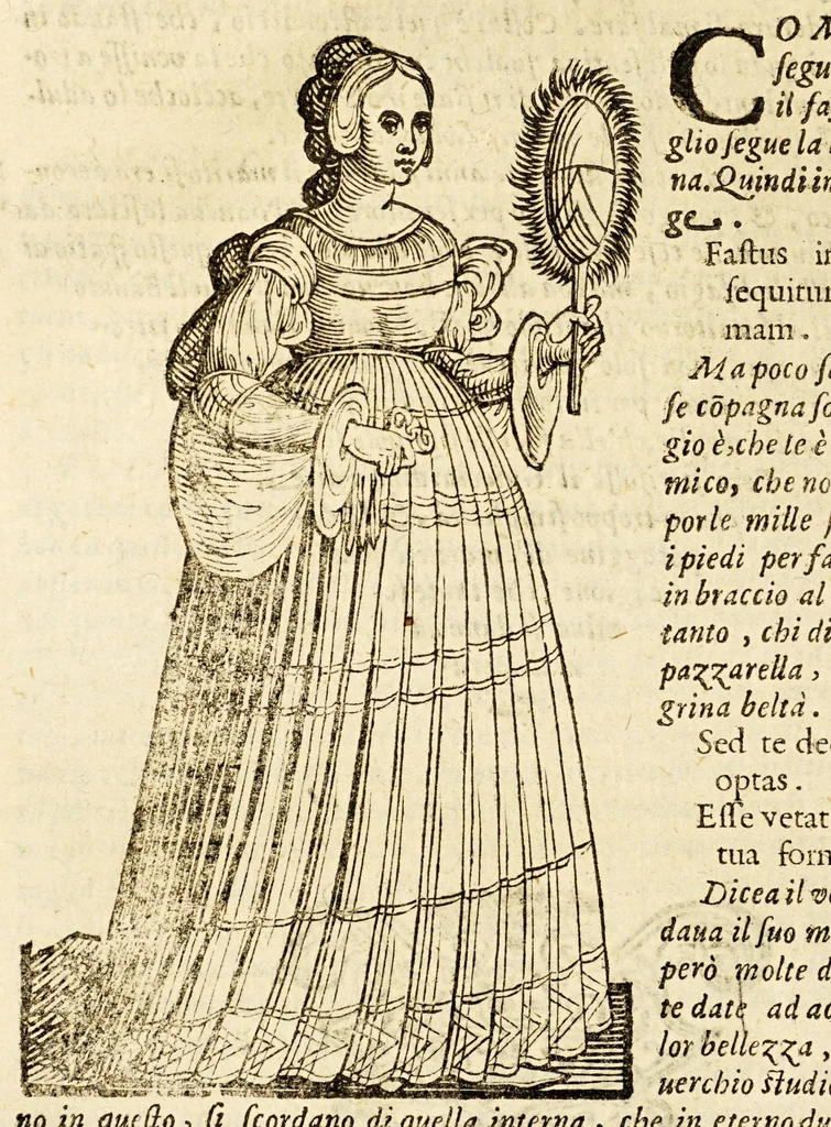 An illustration from Della officina istorica / Nella quale si spiegano essempi notabilissimi, antichi, & moderni, à virtù, & à diffetto pertinenti. Dà quali può ageuolmente il professore di lettere, e d'armi, lo studioso d'istoria, di poesia, di costumi, e di cose varie, il curioso ancora può trarre vtilità per corregere non pur i mancamenti altrui, ma i proprij, e d'incaminarsi nella strada delle virtù. Con vna aggiunta non più stampata di accidenti seguiti, & per hauere alcuni finto temerariamente la persona altrui, e d'altri casi successi in diuersi tempi, 1622, leaf 252