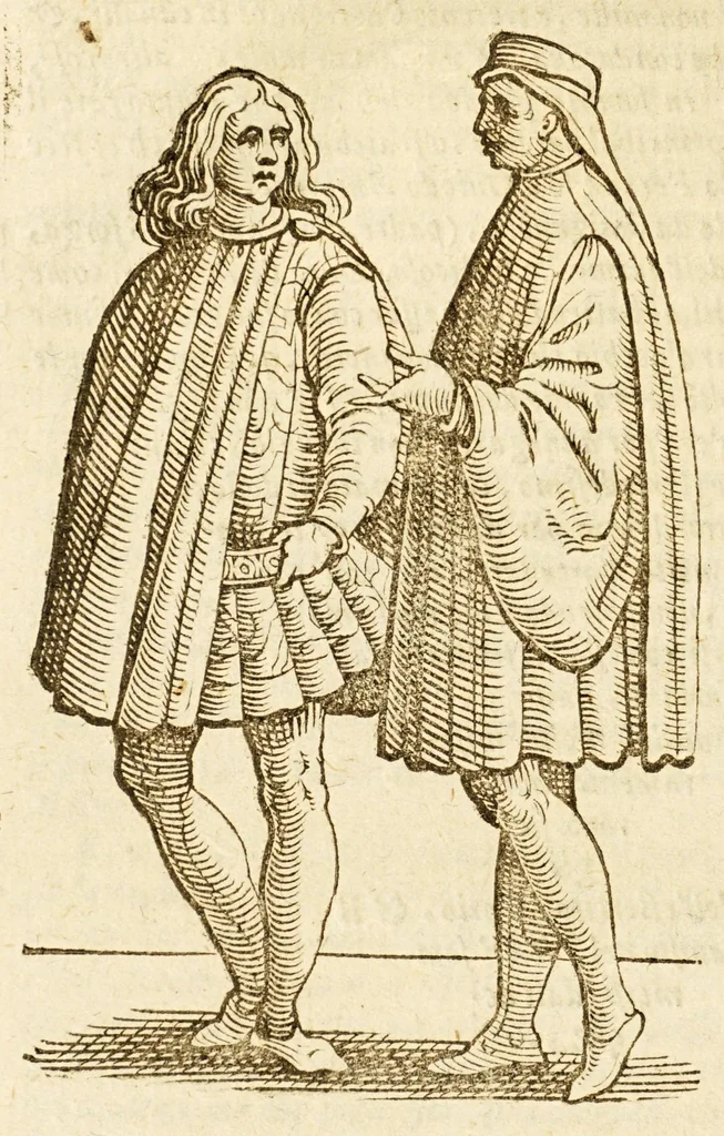 An illustration from Della officina istorica / Nella quale si spiegano essempi notabilissimi, antichi, & moderni, à virtù, & à diffetto pertinenti. Dà quali può ageuolmente il professore di lettere, e d'armi, lo studioso d'istoria, di poesia, di costumi, e di cose varie, il curioso ancora può trarre vtilità per corregere non pur i mancamenti altrui, ma i proprij, e d'incaminarsi nella strada delle virtù. Con vna aggiunta non più stampata di accidenti seguiti, & per hauere alcuni finto temerariamente la persona altrui, e d'altri casi successi in diuersi tempi, 1622, leaf 310