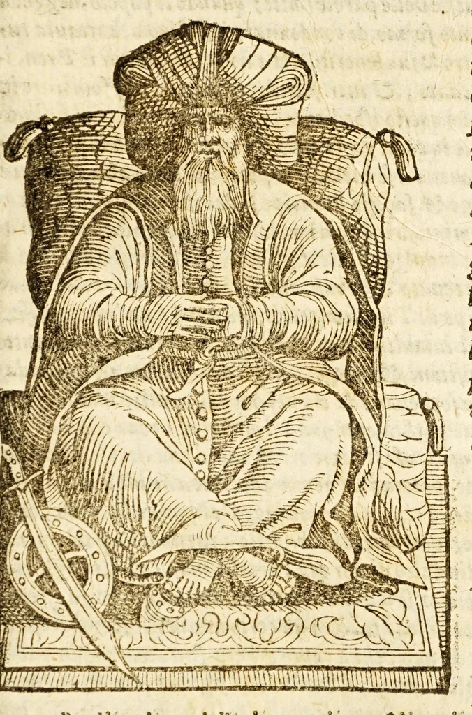 An illustration from Della officina istorica / Nella quale si spiegano essempi notabilissimi, antichi, & moderni, à virtù, & à diffetto pertinenti. Dà quali può ageuolmente il professore di lettere, e d'armi, lo studioso d'istoria, di poesia, di costumi, e di cose varie, il curioso ancora può trarre vtilità per corregere non pur i mancamenti altrui, ma i proprij, e d'incaminarsi nella strada delle virtù. Con vna aggiunta non più stampata di accidenti seguiti, & per hauere alcuni finto temerariamente la persona altrui, e d'altri casi successi in diuersi tempi, 1622, leaf 427