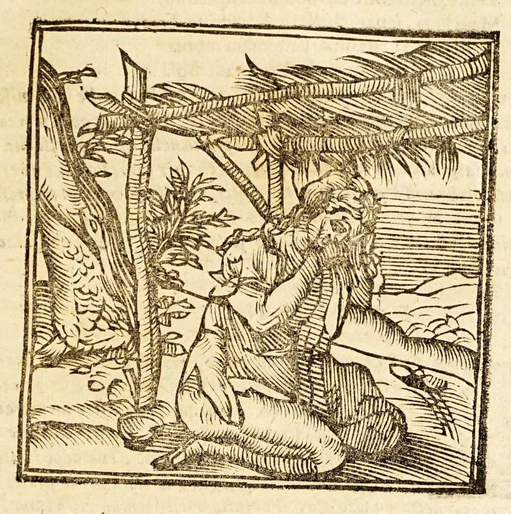 An illustration from Della officina istorica / Nella quale si spiegano essempi notabilissimi, antichi, & moderni, à virtù, & à diffetto pertinenti. Dà quali può ageuolmente il professore di lettere, e d'armi, lo studioso d'istoria, di poesia, di costumi, e di cose varie, il curioso ancora può trarre vtilità per corregere non pur i mancamenti altrui, ma i proprij, e d'incaminarsi nella strada delle virtù. Con vna aggiunta non più stampata di accidenti seguiti, & per hauere alcuni finto temerariamente la persona altrui, e d'altri casi successi in diuersi tempi, 1622, leaf 437