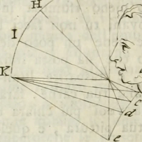 An illustration from Trattato della pittura di Lionardo da Vinci : ridotta alla sua vera lezione sopra una copia a penna di mano, 1792, leaf 151
