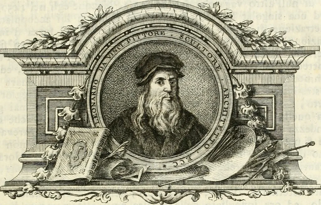 An illustration from Trattato della pittura di Lionardo da Vinci : ridotta alla sua vera lezione sopra una copia a penna di mano, 1792, leaf 18