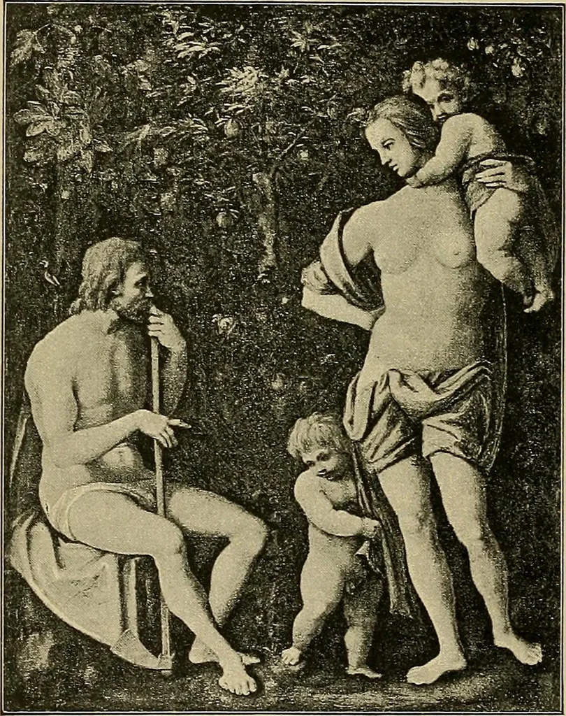 An illustration from Della pittura italiana : studii storico critici : le Gallerie Borghese e Doria Pamphili in Roma, 1897, leaf 139