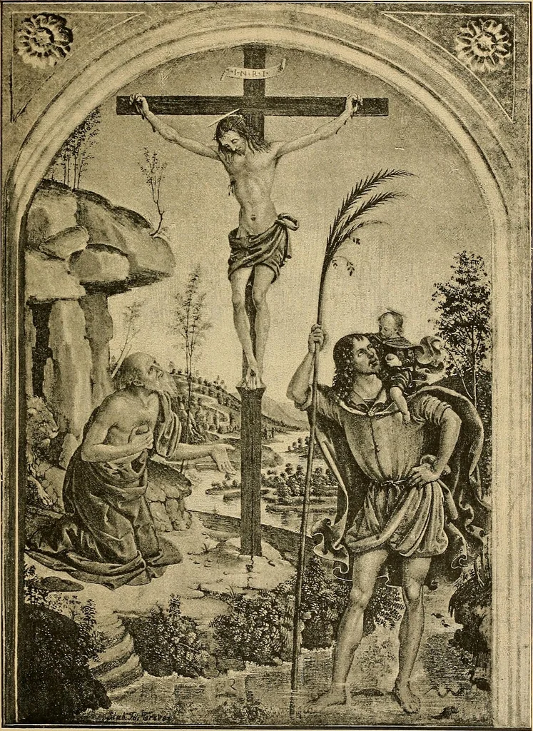 An illustration from Della pittura italiana : studii storico critici : le Gallerie Borghese e Doria Pamphili in Roma, 1897, leaf 148
