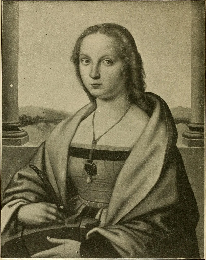 An illustration from Della pittura italiana : studii storico critici : le Gallerie Borghese e Doria Pamphili in Roma, 1897, leaf 151