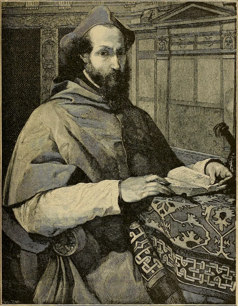 An illustration from Della pittura italiana : studii storico critici : le Gallerie Borghese e Doria Pamphili in Roma, 1897, leaf 164