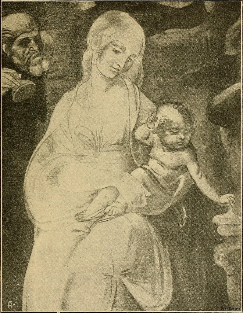 An illustration from Della pittura italiana : studii storico critici : le Gallerie Borghese e Doria Pamphili in Roma, 1897, leaf 214