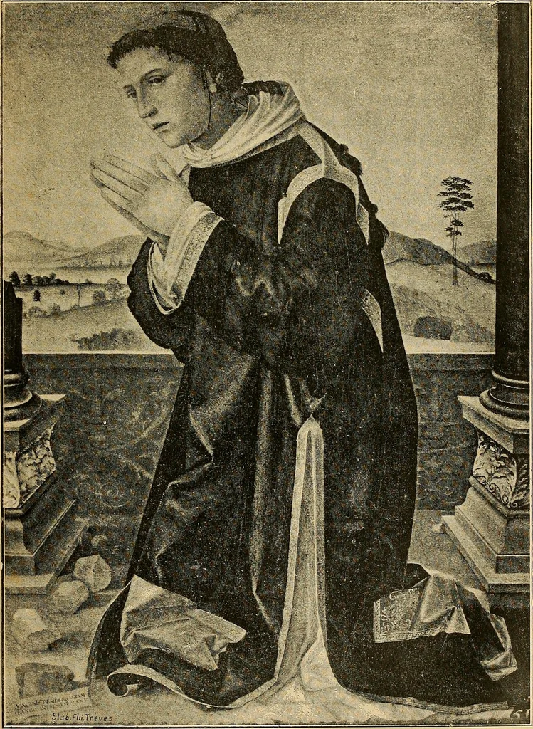 An illustration from Della pittura italiana : studii storico critici : le Gallerie Borghese e Doria Pamphili in Roma, 1897, leaf 234
