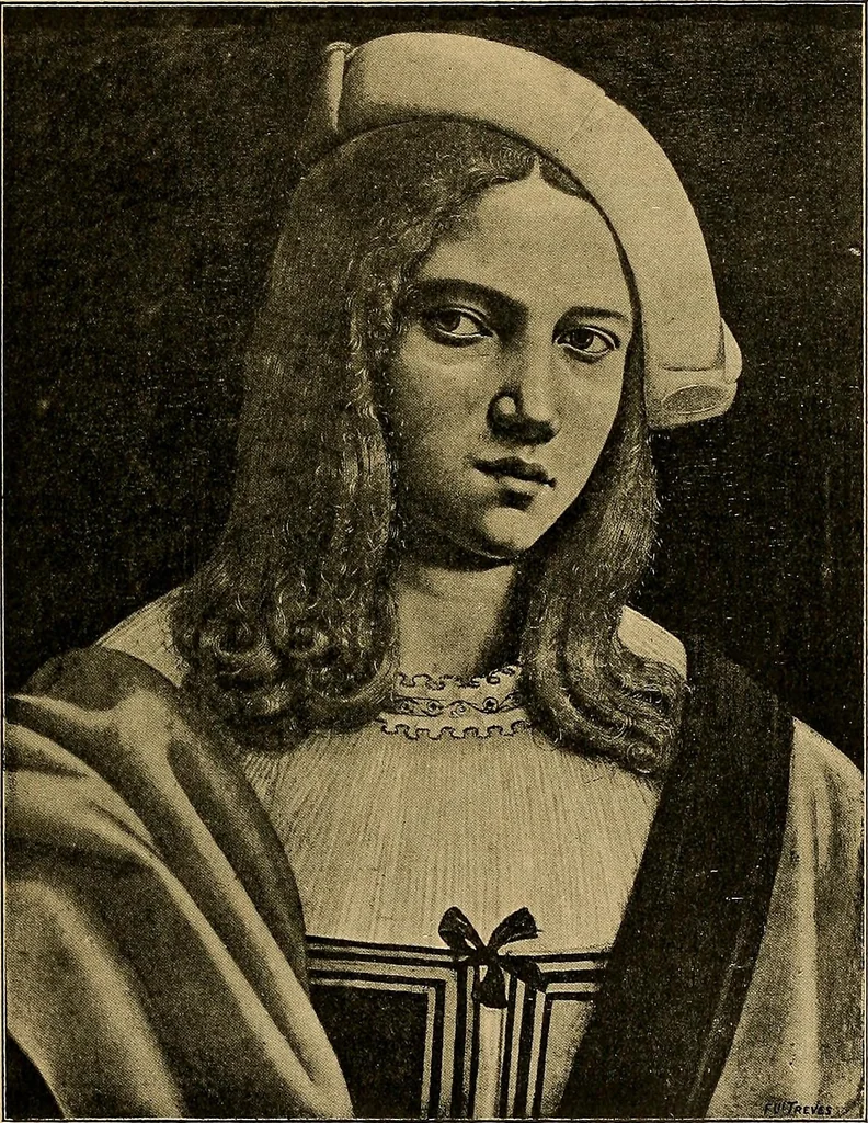 An illustration from Della pittura italiana : studii storico critici : le Gallerie Borghese e Doria Pamphili in Roma, 1897, leaf 24