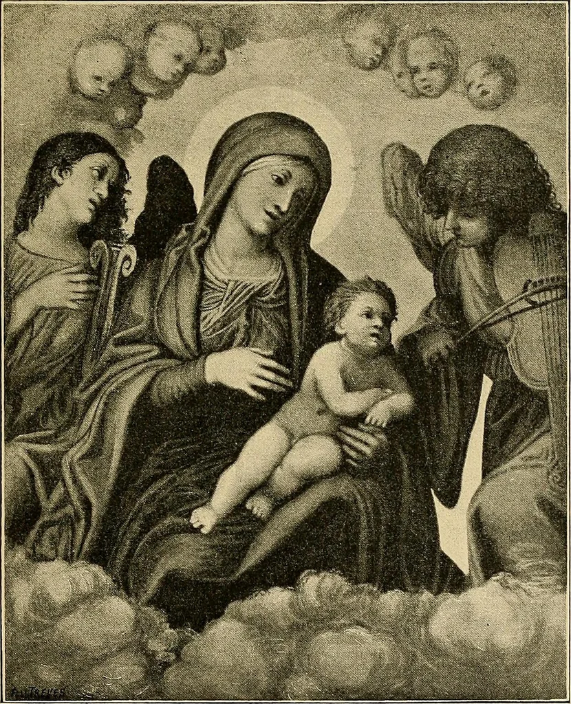An illustration from Della pittura italiana : studii storico critici : le Gallerie Borghese e Doria Pamphili in Roma, 1897, leaf 264