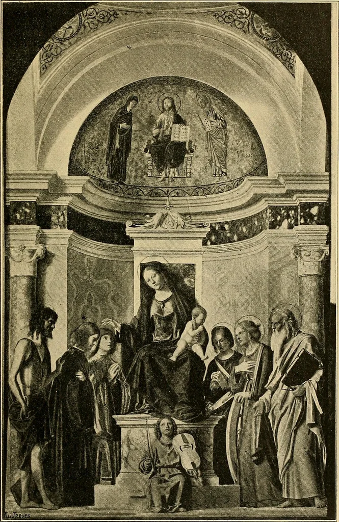 An illustration from Della pittura italiana : studii storico critici : le Gallerie Borghese e Doria Pamphili in Roma, 1897, leaf 320
