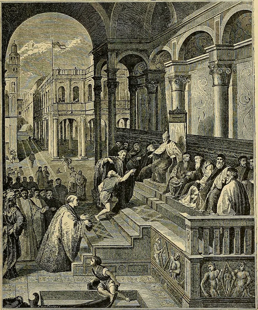 An illustration from Della pittura italiana : studii storico critici : le Gallerie Borghese e Doria Pamphili in Roma, 1897, leaf 336