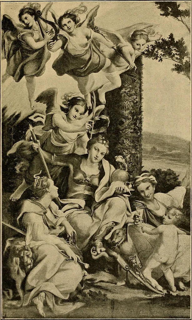 An illustration from Della pittura italiana : studii storico critici : le Gallerie Borghese e Doria Pamphili in Roma, 1897, leaf 356