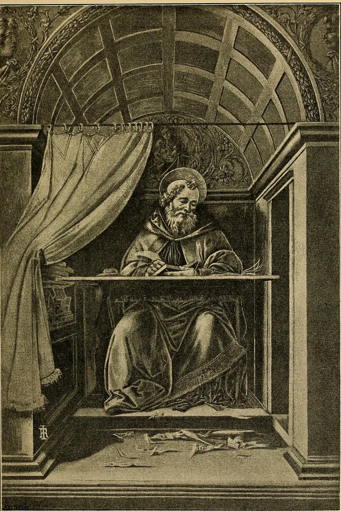 An illustration from Della pittura italiana : studii storico critici : le Gallerie Borghese e Doria Pamphili in Roma, 1897, leaf 78