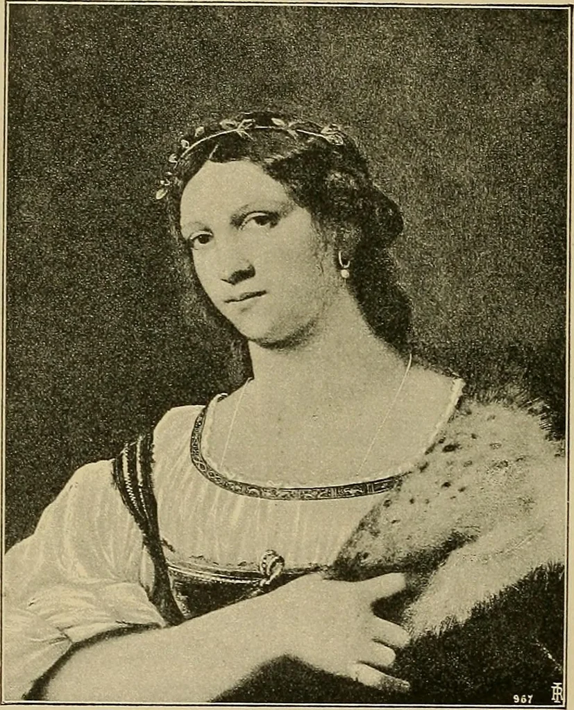An illustration from Della pittura italiana : studii storico critici : le Gallerie Borghese e Doria Pamphili in Roma, 1897, leaf 81