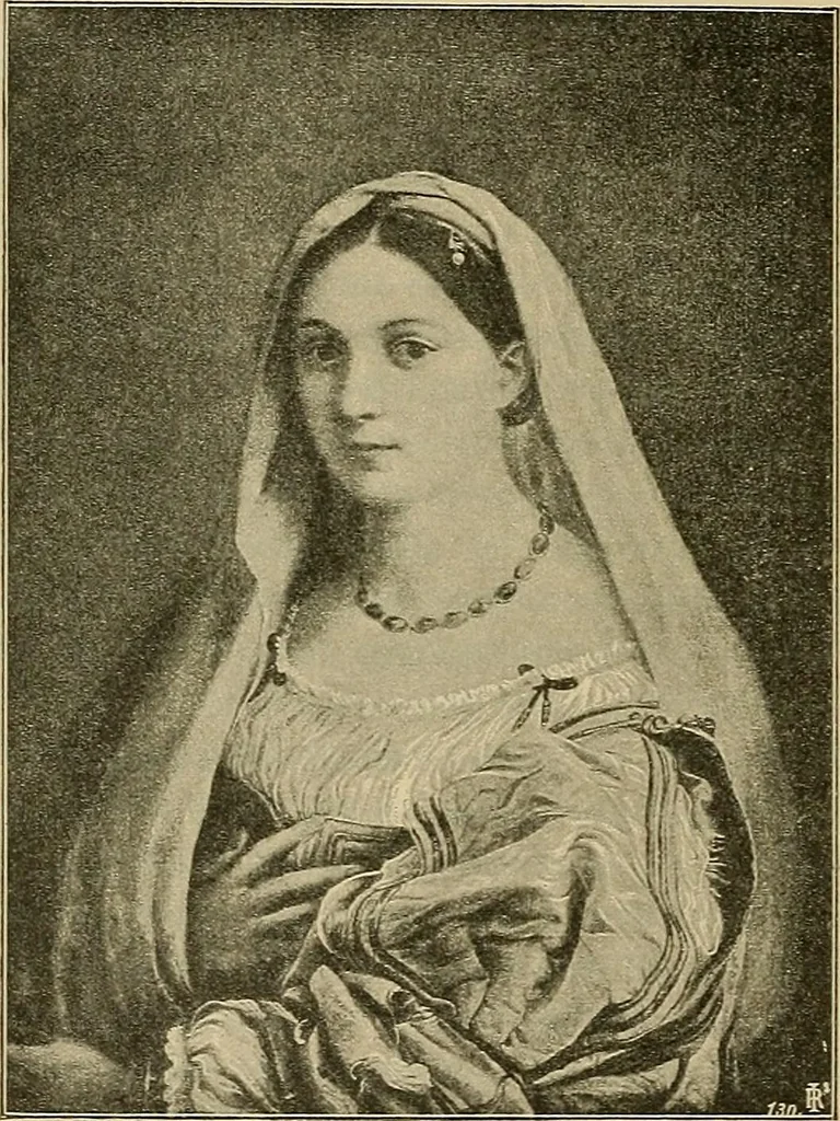 An illustration from Della pittura italiana : studii storico critici : le Gallerie Borghese e Doria Pamphili in Roma, 1897, leaf 91