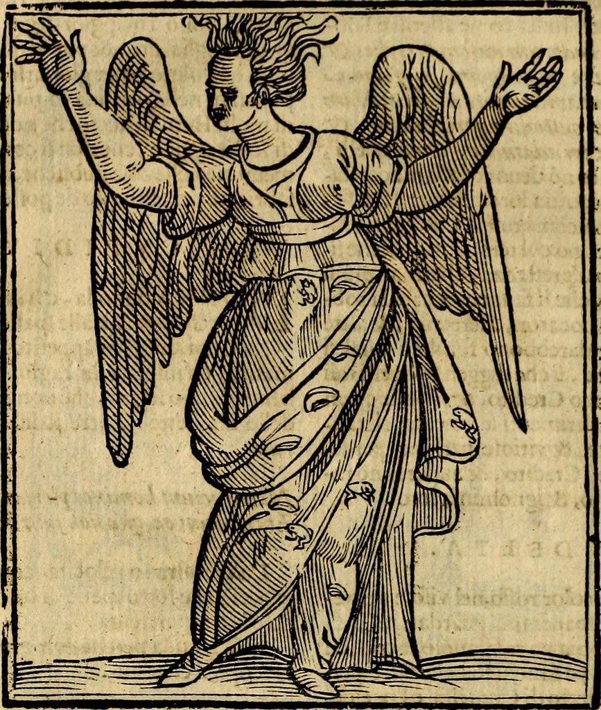 An illustration from Della piu che novissima iconologia, 1630, leaf 113