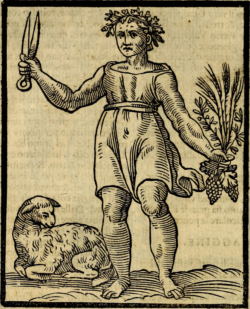 An illustration from Della piu che novissima iconologia, 1630, leaf 115