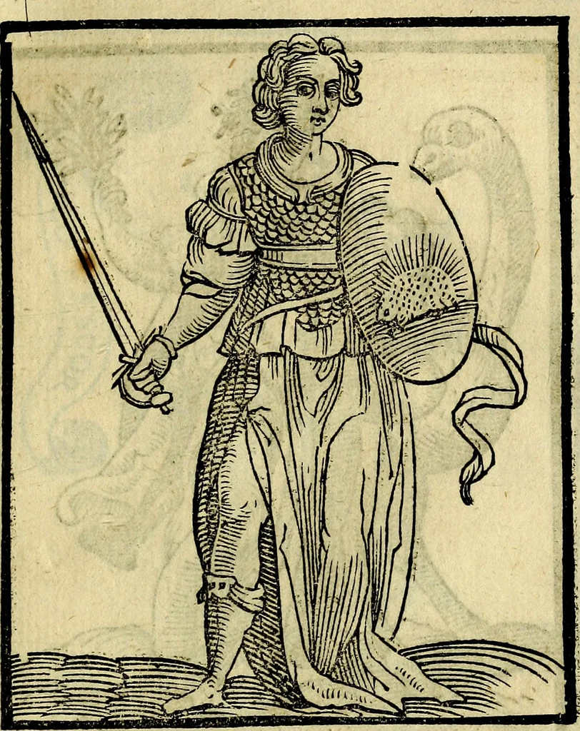 An illustration from Della piu che novissima iconologia, 1630, leaf 126