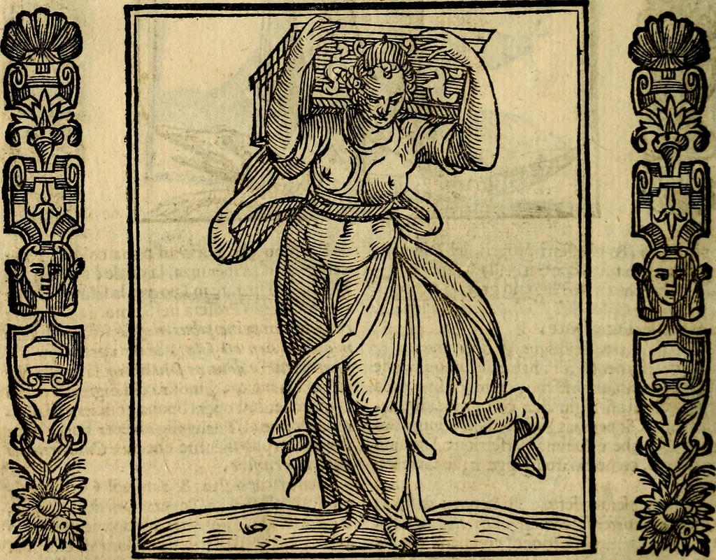 An illustration from Della piu che novissima iconologia, 1630, leaf 129