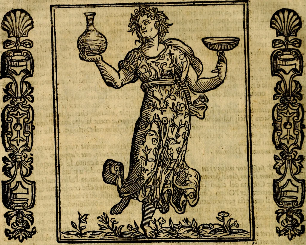 An illustration from Della piu che novissima iconologia, 1630, leaf 13