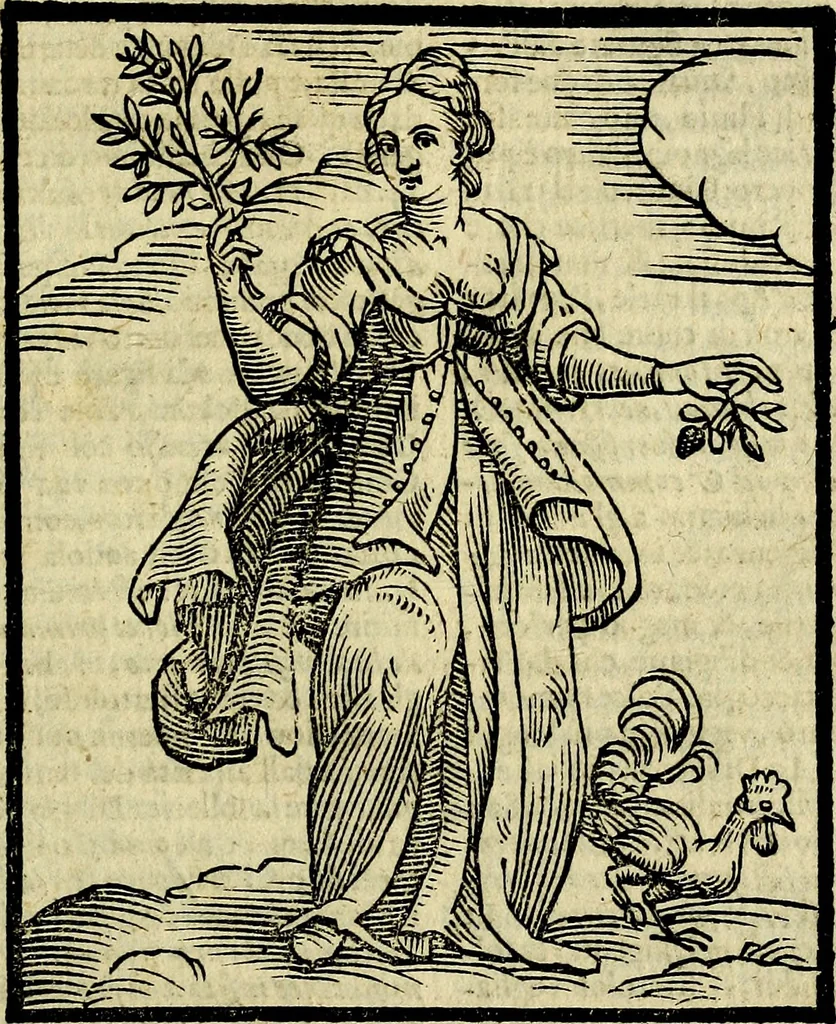 An illustration from Della piu che novissima iconologia, 1630, leaf 132