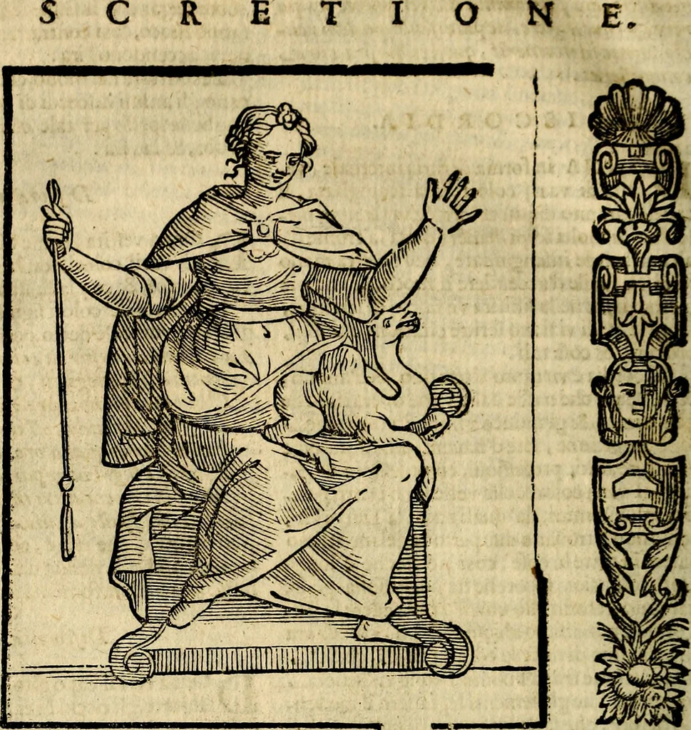 An illustration from Della piu che novissima iconologia, 1630, leaf 135