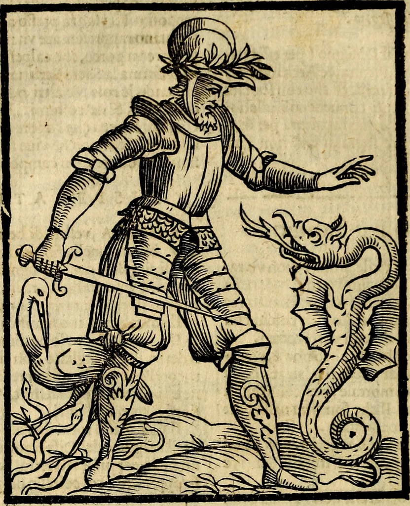 An illustration from Della piu che novissima iconologia, 1630, leaf 139
