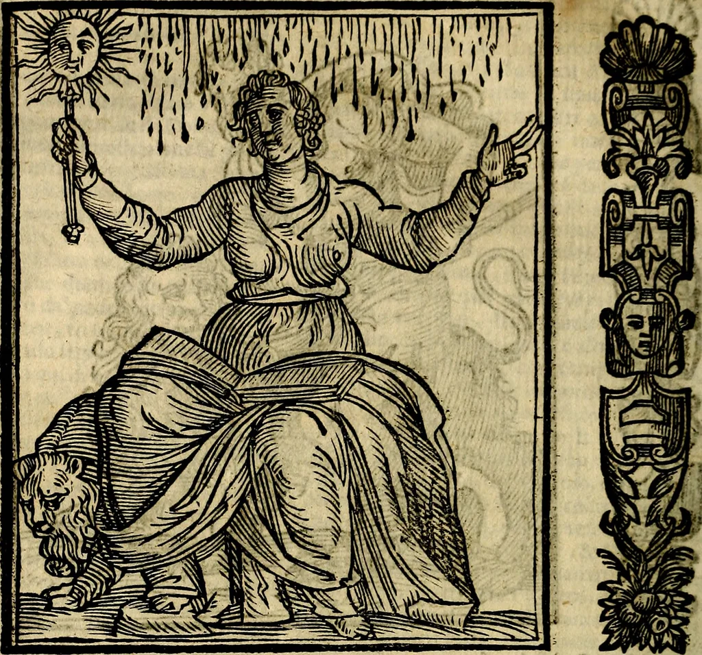 An illustration from Della piu che novissima iconologia, 1630, leaf 147