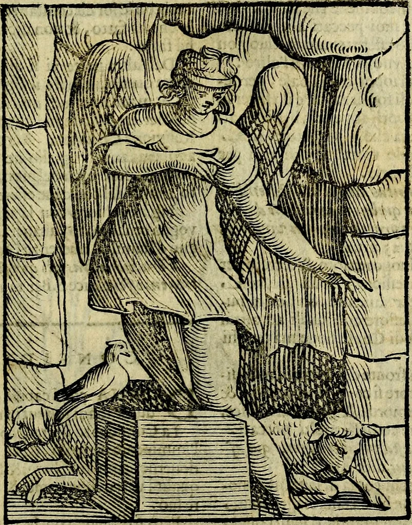 An illustration from Della piu che novissima iconologia, 1630, leaf 152