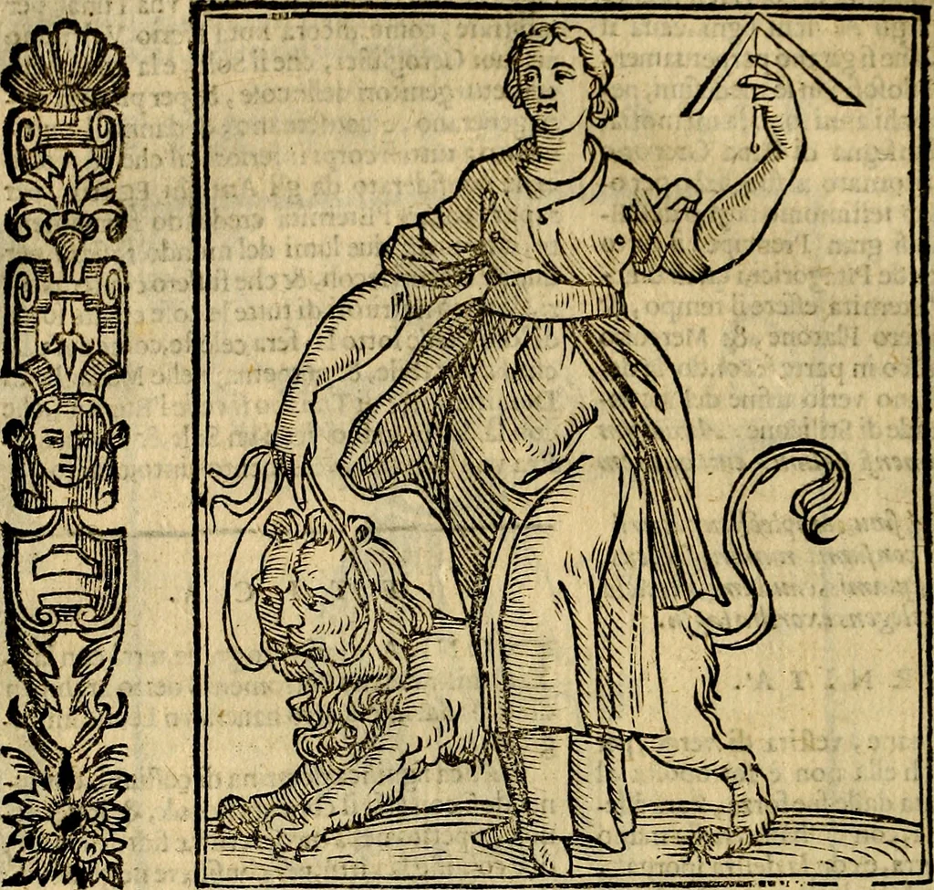 An illustration from Della piu che novissima iconologia, 1630, leaf 161
