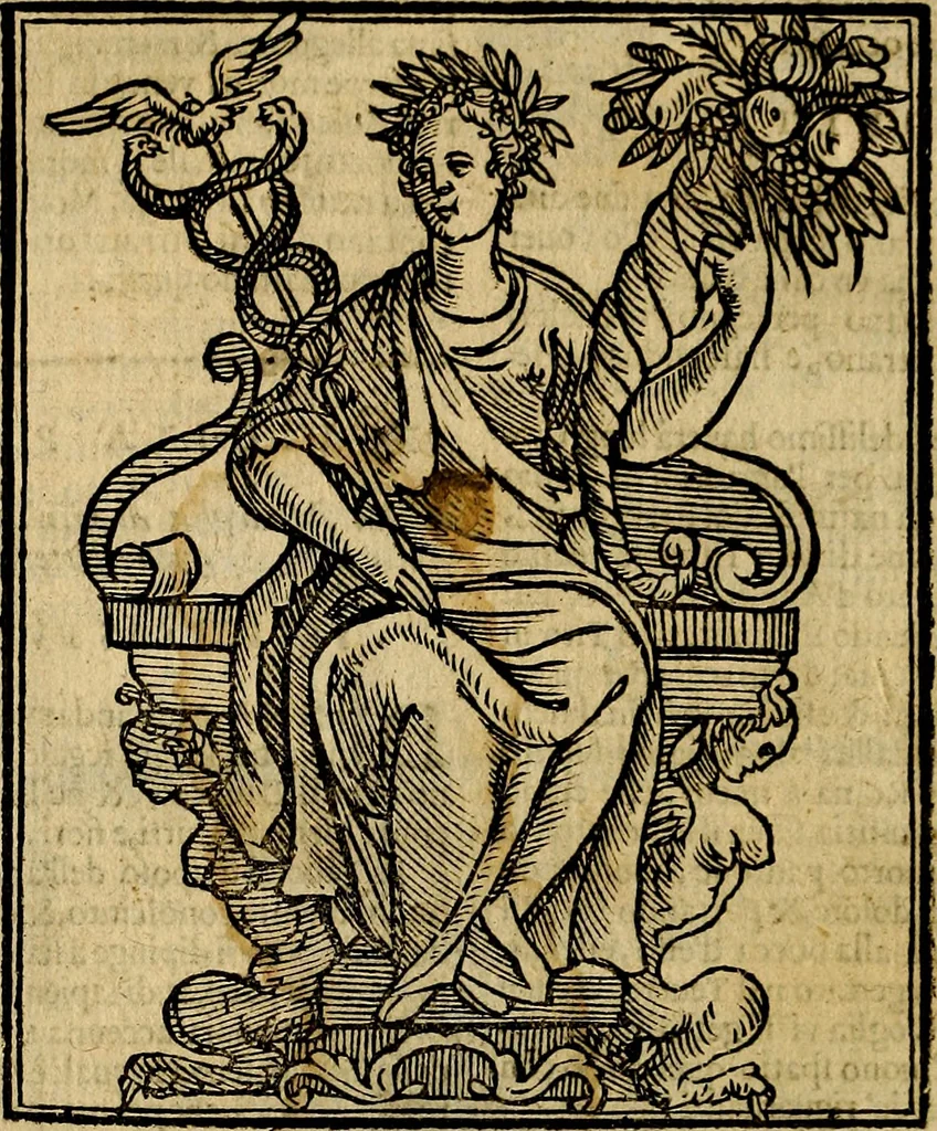 An illustration from Della piu che novissima iconologia, 1630, leaf 173