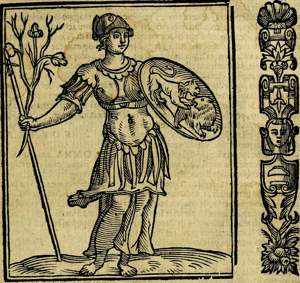 An illustration from Della piu che novissima iconologia, 1630, leaf 180