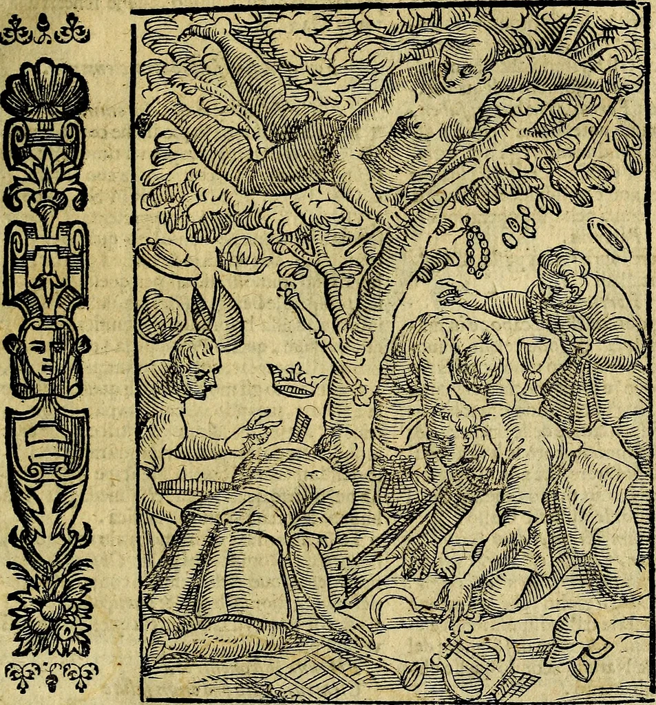 An illustration from Della piu che novissima iconologia, 1630, leaf 182