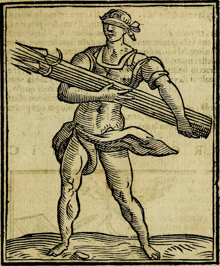 An illustration from Della piu che novissima iconologia, 1630, leaf 188